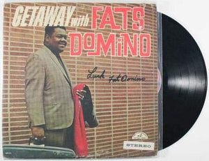 Fats Domino Signed Autographed 'Getaway With Fats Domino' Record Album - COA Matching Holograms