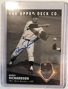 Bobby Richardson Signed Autographed 1994 Upper Deck Co. Baseball Card - New York Yankees
