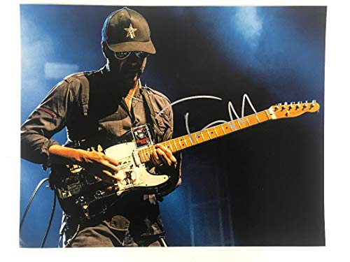 Tom Morello Signed Autographed Glossy 11x14 Photo - COA Matching Holograms