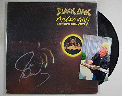 Jim 'Jim Dandy' Mangrum Signed Autographed 'Black Oak Arkansas' Record Album - COA Matching Holograms