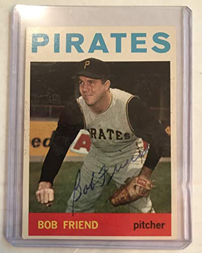 Bob Friend (d. 2019) Signed Autographed 1964 Topps Baseball Card - Pittsburgh Pirates