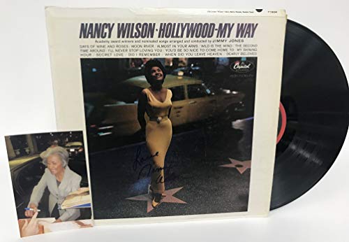 Nancy Wilson Signed Autographed 'Hollywood My Way' Record Album - COA Matching Holograms
