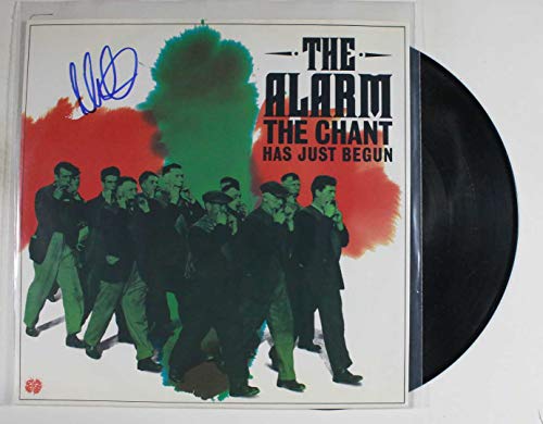 Mike Peters Signed Autographed 'The Alarm' Record Album- COA Matching Holograms
