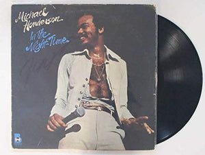 Michael Henderson Signed Autographed "In the Night Time" Record Album - COA Matching Holograms