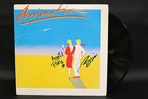 Bill Wadhams & Astrid Plane Signed Autographed 'Animotion' Record Album - COA Matching Holograms