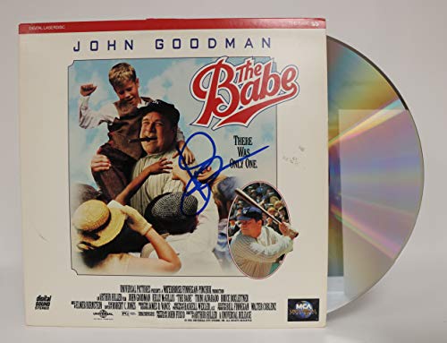 John Goodman Signed Autographed 'The Babe' Laser Disc - COA Matching Holograms