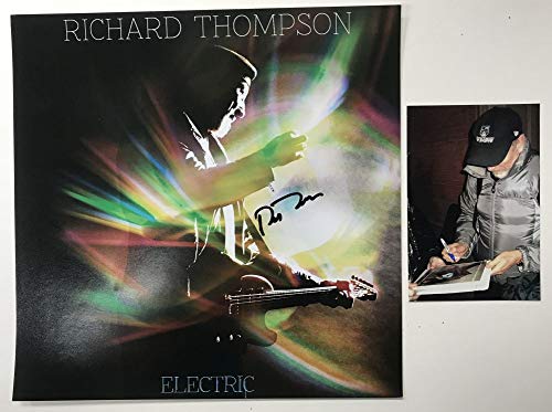 Richard Thompson Signed Autographed 'Electric' 12x12 Promo Photo - COA Matching Holograms