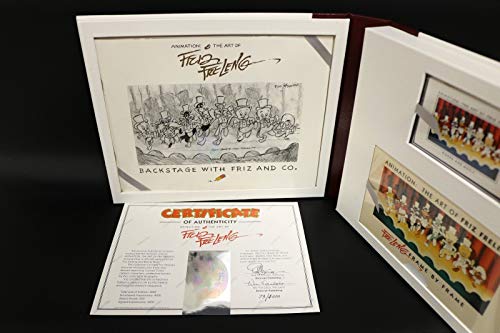 Friz Freleng (d. 1995) Signed Autographed Signed and Numbered Book Set - Warner Brothers COA