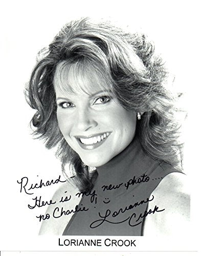 Lorianne Crook Signed Autographed 'To Richard' Glossy 8x10 Photo - COA Matching Holograms