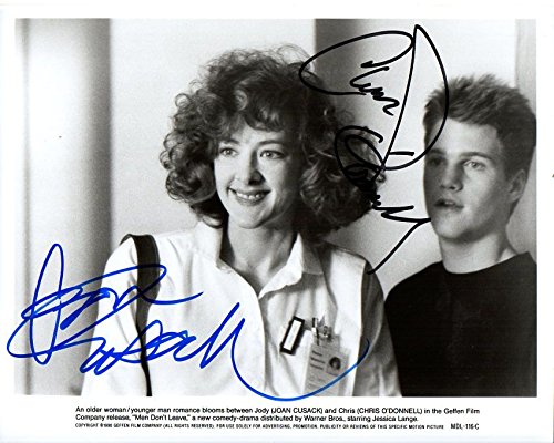 Joan Cusack & Chris O'Donnell Signed Autographed ''Men Don't Leave'' 8x10 Photo