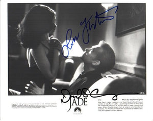 Linda Fiorentino & David Caruso Signed Autographed Glossy "Jade" 8x10 Photo