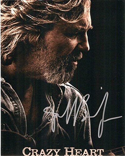 Jeff Bridges Signed Autographed 'Crazy Heart' Glossy 8x10 Photo - COA Matching Holograms