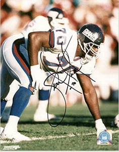 Leonard Marshall Signed Autographed Glossy 8x10 Photo - New York Giants