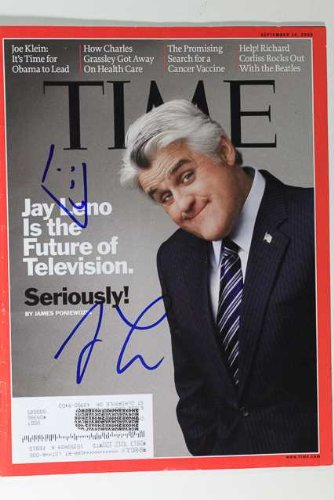 Jay Leno Signed Autographed Complete 