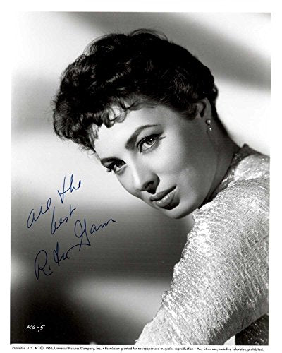 Rita Gam Signed Autographed Glossy 8x10 Photo - COA Matching Holograms