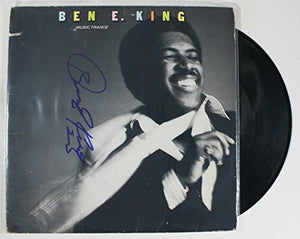 Ben E. King (d. 2015) Signed Autographed "Music Trance" Record Album - COA Matching Holograms