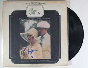 Mia Farrow Signed Autographed "The Great Gatsby" Record Album - COA Matching Holograms