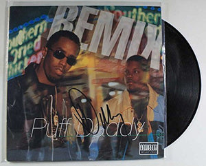 P. Diddy Signed Autographed "Puff Daddy" Record Album - COA Matching Holograms