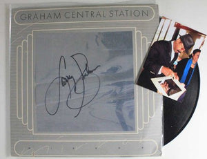 Larry Graham Signed Autographed "Mirror" Record Album - COA Matching Holograms