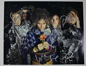 "The Flaming Lips" Band Signed Autographed Glossy 11x14 Photo - COA Matching Holograms