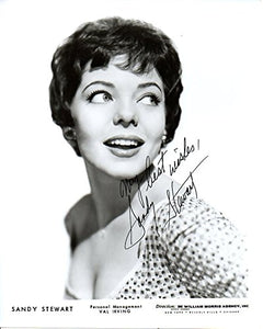 Sandy Stewart Signed Autographed Glossy 8x10 Photo - COA Matching Holograms
