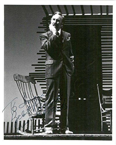 Jason Robards (d. 2000) Signed Autographed Vintage Glossy 8x10 Photo 