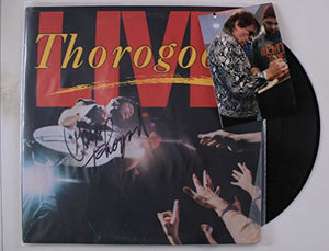 George Thorogood Signed Autographed "Live" Record Album - COA Matching Holograms