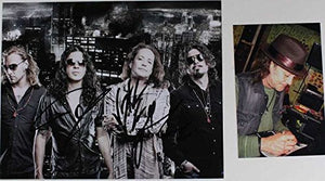 Jake E. Lee's Red Dragon Cartel Band Signed Autographed Glossy 8x10 Photo - COA Matching Holograms