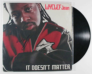Wyclef Jean Signed Autographed "It Doesn't Matter" Record Album - COA Matching Holograms