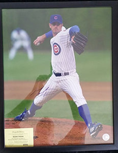 Mark Prior Signed Autographed Glossy 16x20 Photo (Mounted Memories COA) - Chicago Cubs