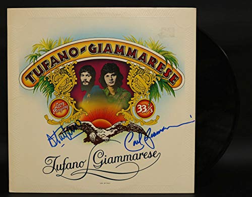 Carl Giammarese & Dennis Tufano Signed Autographed 'Tufano-Giammarese' Record Album - COA Matching Holograms
