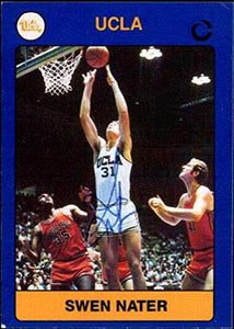 Swen Nater Signed Autographed 1991 Collegiate Collection Basketball Card - UCLA Bruins