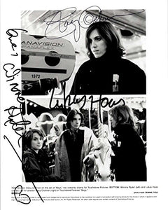 Winona Ryder, Lukas Haas & Stacy Cochrane Signed Autographed "Boys" Glossy 8x10 Photo - COA Matching Holograms