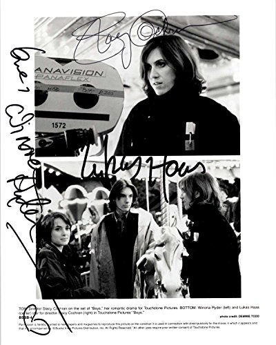 Winona Ryder, Lukas Haas & Stacy Cochrane Signed Autographed 