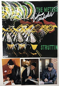 The Meters Band Signed Autographed 'Struttin' 12x12 Promo Photo - COA Matching Holograms