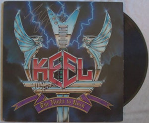 Ron Keel & Marc Ferrari Signed Autographed "Keel" Record Album - COA Matching Holograms