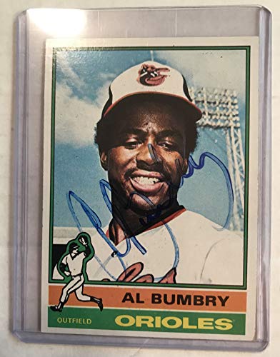 Al Bumbry Signed Autographed 1976 Topps Baseball Card - Baltimore Orioles