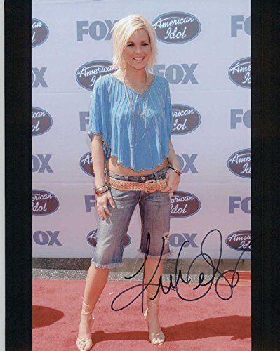 Kimberly Caldwell Signed Autographed Glossy 8x10 Photo - COA Matching Holograms