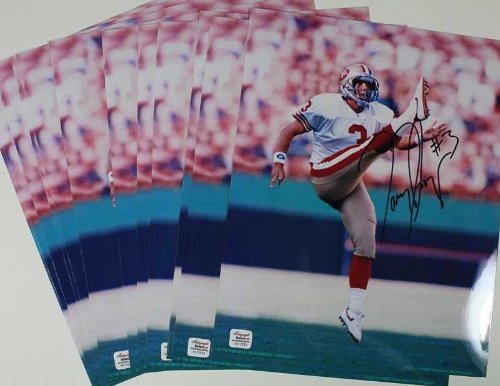 Tommy Thompson Lot of (14) Autographed 8x10 Photos - San Francisco 49ers