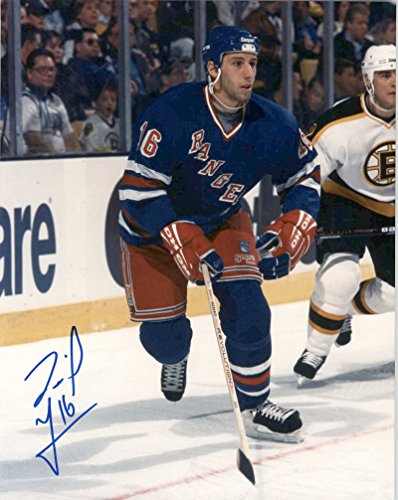 Daniel Goneau Signed Autographed Glossy 8x10 Photo - New York Rangers