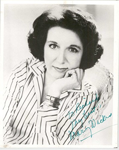 Mary Wickes (d. 1995) Signed Autographed Vintage Glossy 8x10 Photo