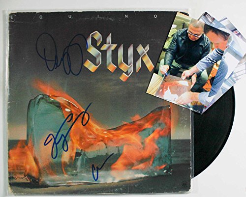 Styx Band Signed Autographed 'Equinox' Record Album - COA Matching Holograms