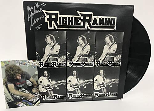 Richie Ranno Signed Autographed 'Richie Ranno' Record Album - COA Matching Holograms