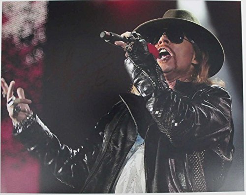 Axl Rose Signed Autographed 