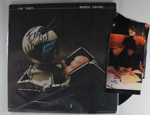 The Tubes Band Signed Autographed "Remote Control" Record Album - COA Matching Holograms