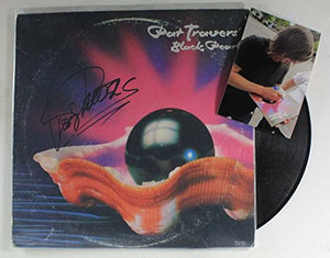 Pat Travers Signed Autographed "Black Pearl" Record Album - COA Matching Holograms