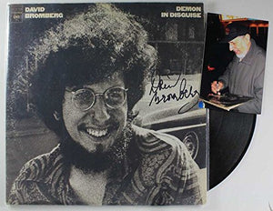 David Bromberg Signed Autographed "Demon In Disguise" Record Album - COA Matching Holograms