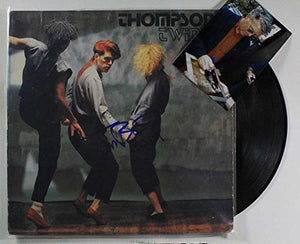 Tom Bailey Signed Autographed "The Thompson Twins" Record Album - COA Matching Holograms