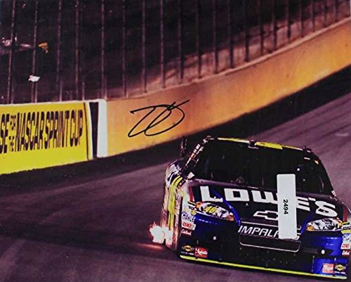 Jimmie Johnson Signed Autographed NASCAR Glossy 8x10 Photo - COA Matching Holograms