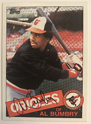 Al Bumbry Signed Autographed 1985 Topps Baseball Card - Baltimore Orioles